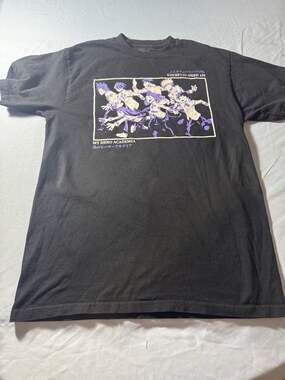 Funimation My Hero Academia Graphic T-Shirt Black Medium